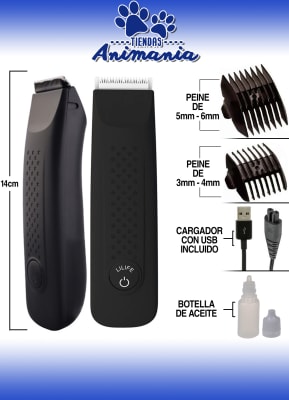 MAQUINA DE CORTAR PELO PARA MASCOTAS ZP-5110 RECARGABLE1