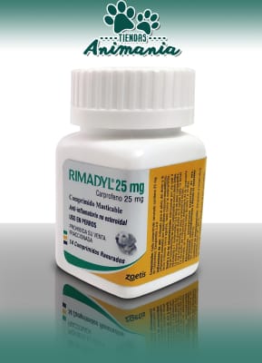 RIMADYL 25 MG 14 COMPRIMIDOS 