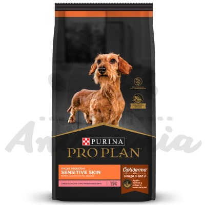 PRO PLAN PERROS ADULTOS RAZAS PEQUEÑAS CON PIEL SENSIBLE | SENSITIVE SKIN 3 KG1