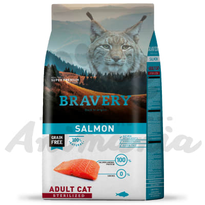 BRAVERY SALMON ADULT CAT STERILIZED 7 KG