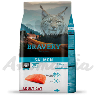 BRAVERY SALMON ADULT CAT 7 KG