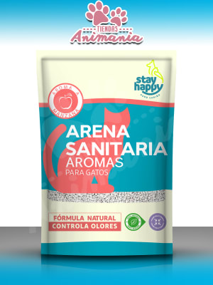 STAY HAPPY ARENA AGLUTINANTE AROMA MANZANA 20 KG1