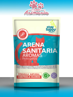 STAY HAPPY ARENA AGLUTINANTE AROMA ROSAS 2 KG1