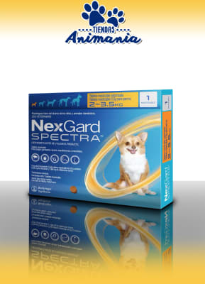 NEX GARD 1 COMPRIMIDO SPECTRA 2 - 3.5 KG