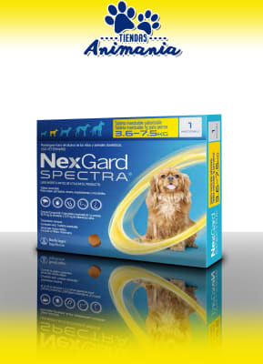 NEX GARD 1 COMPRIMIDO SPECTRA 3.6 - 7.5 KG