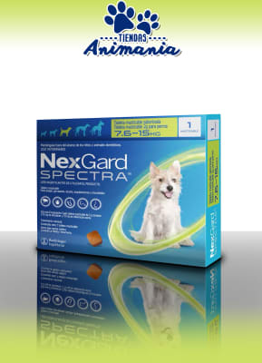 NEX GARD 3 COMPRIMIDO SPECTRA 7.6 - 15 KG