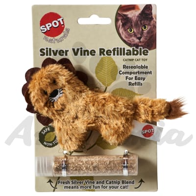 SPOT NATURALS SILVER VINE REFILLABLE [JUGUETE RELLENABLE DE CATNIP]1