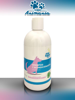 STAY HAPPY SHAMPOO Y ACONDICIONADOR PARA PERROS PLUS 350 ML1