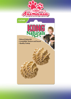 KONG BOLA DE CATNIP STRAW BALL PARA GATOS1