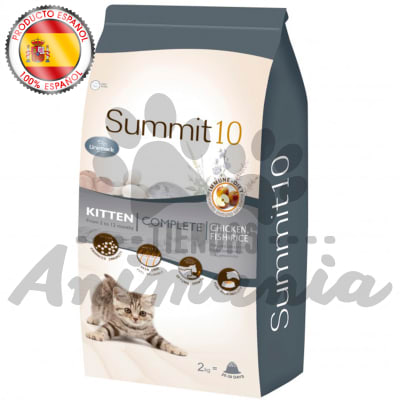 SUMMIT 10 KITTEN & HEMBRAS GESTANTES, CHICKEN, FISH & RICE 2 KG1