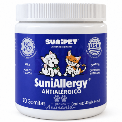 SUNIPET SUNIALLERGY P/G 140 GRS