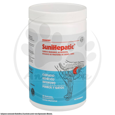 SUNIPET SUNIHEPATIC PERROS Y GATOS 30 MASTICABLES 159 GR1