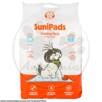 SUNIPET SUNIPADS TRAINING PADS 65 X 65 CM 35 PADS1