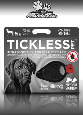 TICKLESS ANTIPULGAS 6 A 12 MESES PET BLACK1