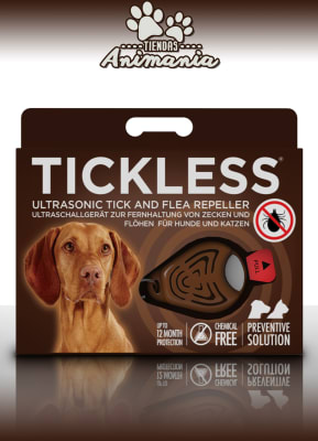 TICKLESS ANTIPULGAS 6 A 12 MESES PET BROWN1