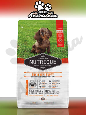 NUTRIQUE PERRO TOY & MINI PUPPY | CACHORROS MINIS Y PEQUEÑOS 3 KG