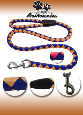 TRAILLA DE NAILON MODELO MOSAICO 120 CM ANTI-TIRONES1