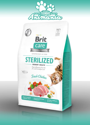 BRIT CARE CAT GRAIN-FREE STERILIZED URINARY HEALTH 2 KG