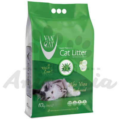 VANCAT ARENA SANITARIA AGLUTINANTE ALOE VERA 10 KG