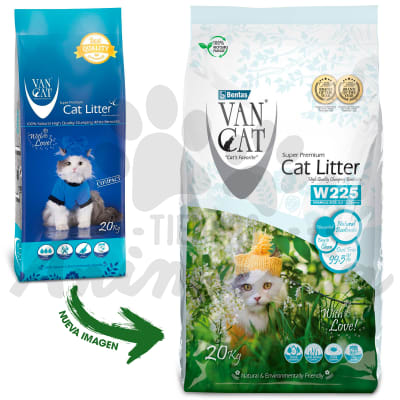 VANCAT ARENA SANITARIA AGLUTINANTE NATURAL COMPACT 20 KG1