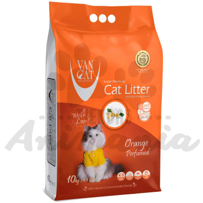 VANCAT ARENA SANITARIA AGLUTINANTE AROMA NARANJA 10 KG