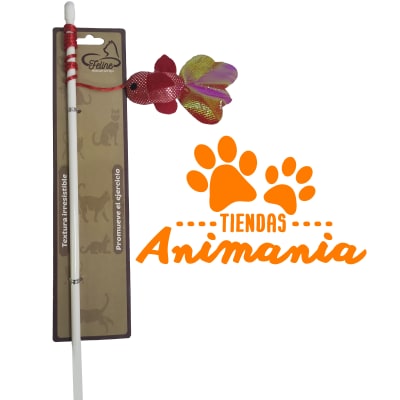 VARILLA PEZ DE COLORES 45 CM1