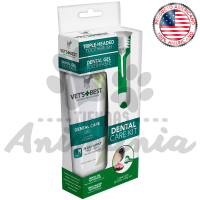VET´S BEST DENTAL CARE KIT CUIDADO DENTAL PARA PERROS1