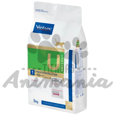 VIRBAC HPM UROLOGY STRUVITE DISSOLUTION CAT 3 KG