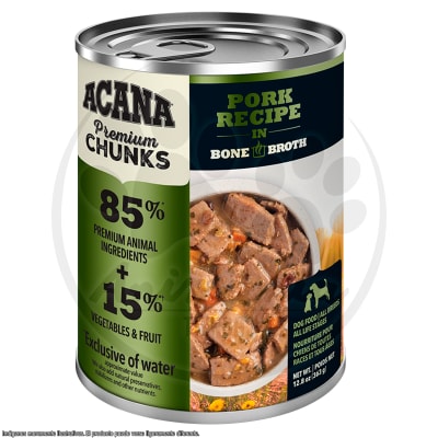 ACANA LATA PERRO PORK RECIPE IN BONE BROTH 360 GR