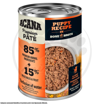 ACANA LATA PERRO PUPPY RECIPE IN BONE BROTH 360 GR1