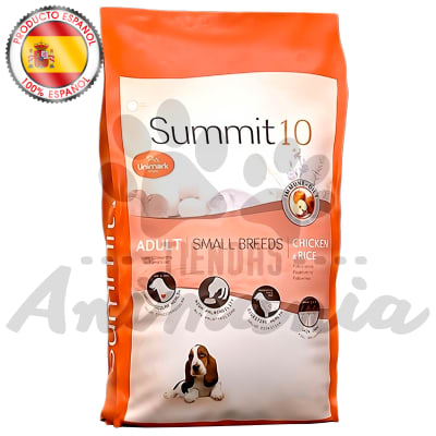 SUMMIT 10 DOG ADULT SMALL BREEDS CHICKEN & RICE - ADULTOS RAZAS PEQUEÑAS DE POLLO Y ARROZ 3 KG1