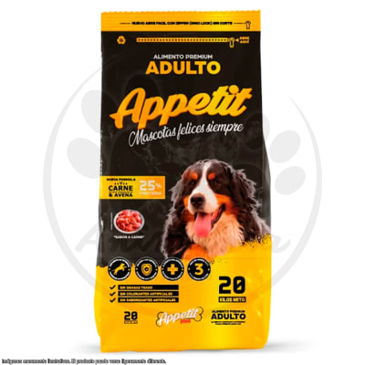 APPETIT PERRO ADULTO 20 KG