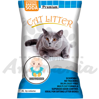 BAKING SODA PREMIUM ARENA SANITARIA TALCO BEBE 4 KG
