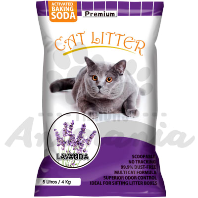 BAKING SODA PREMIUM ARENA SANITARIA LAVANDA 4 KG