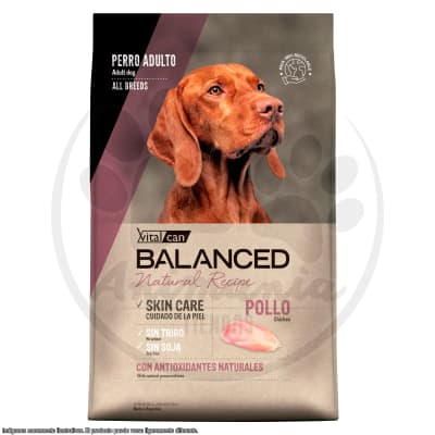 BALANCED PERRO NATURAL RECIPE ADULTO POLLO 3 KG