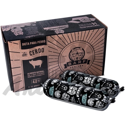 BARF PERRO DIETA DE CERDO 4 KG