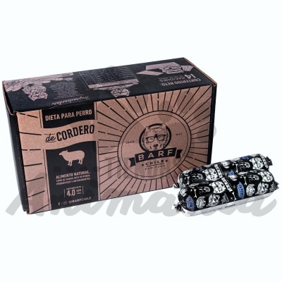 BARF PERRO DIETA DE CORDERO 4 KG