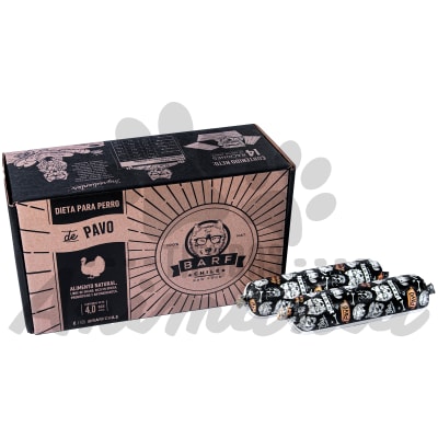 BARF PERRO DIETA DE PAVO 4 KG