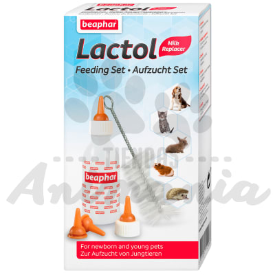 BEAPHAR SET MAMADERA LACTOL 35 ML