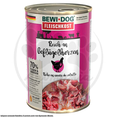 BEWIDOG LATA RICO EN CORAZON AVE 400 GR