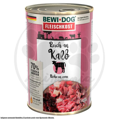 BEWIDOG LATA RICO EN TERNERA 400 GR1