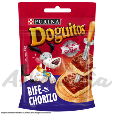 DOGUITOS SNACK PARA PERROS BIFE DE CHORIZO 45 GR1