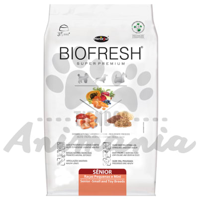 BIOFRESH PERRO SENIOR RAZA PEQUEÑA 3 KG
