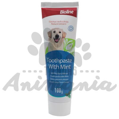 BIOLINE PASTA DE DIENTES SABOR MENTA 100 GR