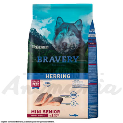 BRAVERY HERRING MINI SENIOR SMALL BREED 7 KG