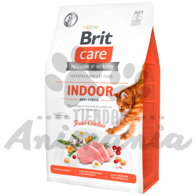 BRIT CARE CAT GRAIN-FREE INDOOR ANTI-STRESS 2 KG