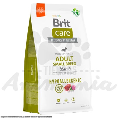 BRIT CARE ADULT DOG SMALL BREED HYPOALLERGENIC LAMB - PERRO ADULTO RAZA PEQUEÑA HIPOALERGENICO SABOR CORDERO 7 KG