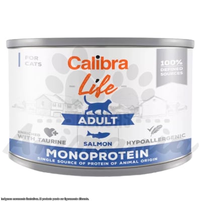 CALIBRA CAT LATA LIFE ADULTO SALMON 200 GR1