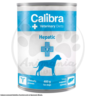 CALIBRA DOG LATA VETERINARY DIETS HEPATIC 400 GR1