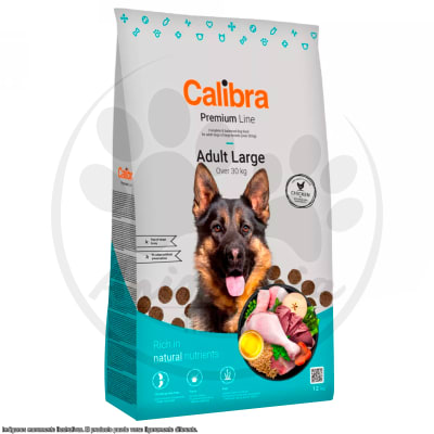 CALIBRA DOG PREMIUM LINE ADULT CHICKEN LARGE BREED 12 KG1